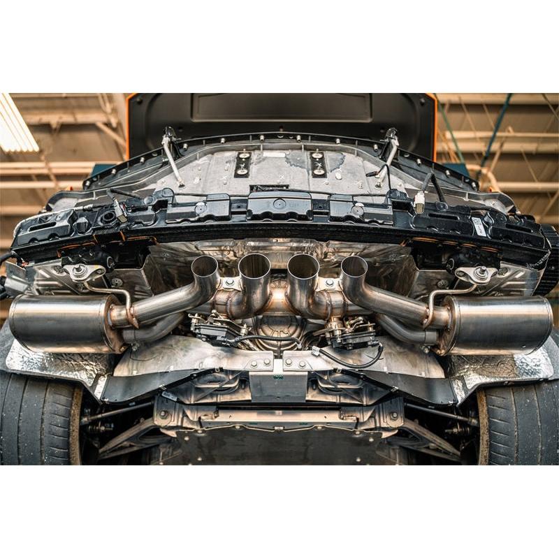 Corsa 3in Valved Cat-Back Exhaust Muffler System - 2023-2024 Chevrolet Corvette C8 Z06