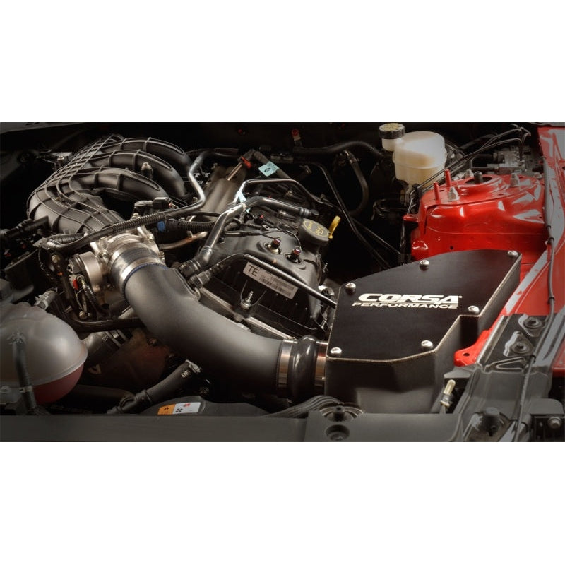 Corsa Closed Box Air Intake - 2015-2017 Ford Mustang 3.7L V6