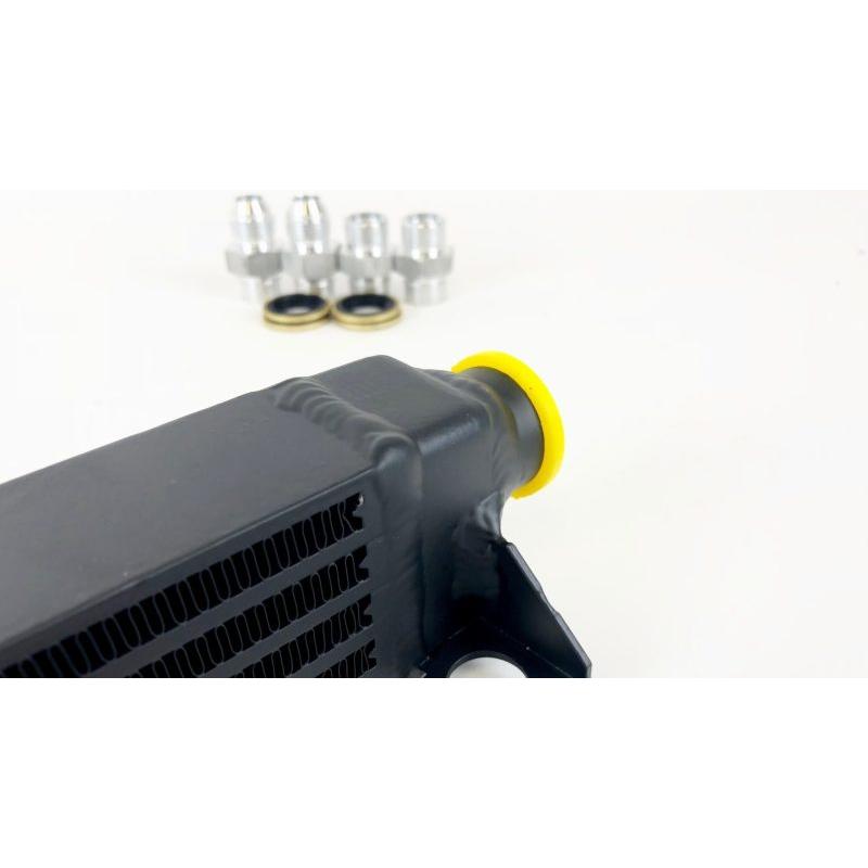 CSF 82-94 BMW 3 Series (E30) High Performance Oil Cooler w/-10AN Male & OEM Fittings