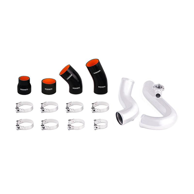 Mishimoto 2015 Ford Mustang EcoBoost Performance Intercooler Kit - Black Core Polished Pipes - T1 Motorsports