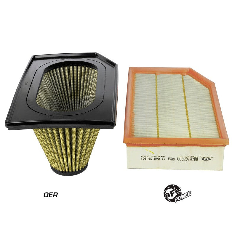 aFe Magnum FLOW Pro Guard7 Inverted Replacement Air Filter - 18-20 Jeep Wrangler