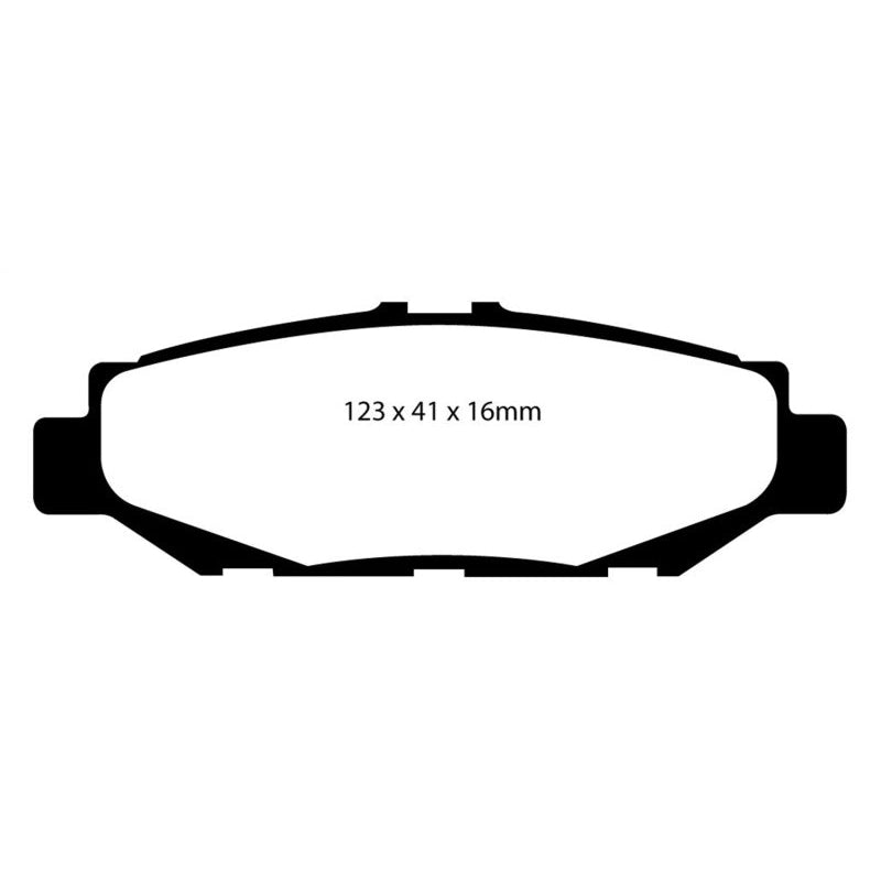 EBC Redstuff Brake Pads -  93-97 Lexus GS300 3.0 - Rear Brake Pads
