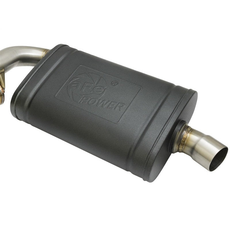 aFe MACHForce XP 13-15 Porsche Cayman S/Boxster S (981) H6-3.4L 2-2.5in. SS Cat-Back Exhaust System