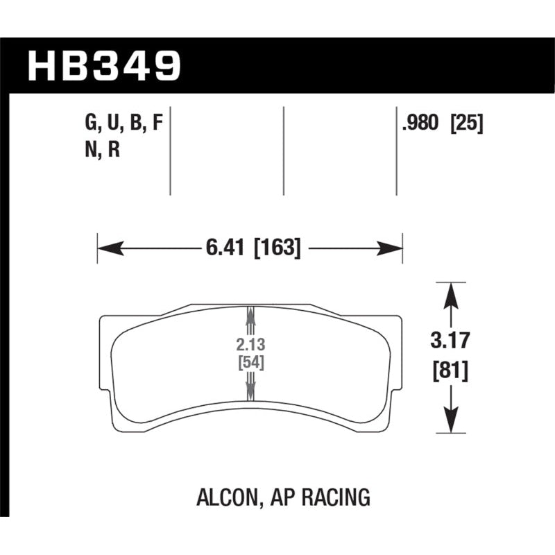 Hawk AP Racing/Alcon Acure/Honda DTC-70 Rear Race Brake Pads - T1 Motorsports