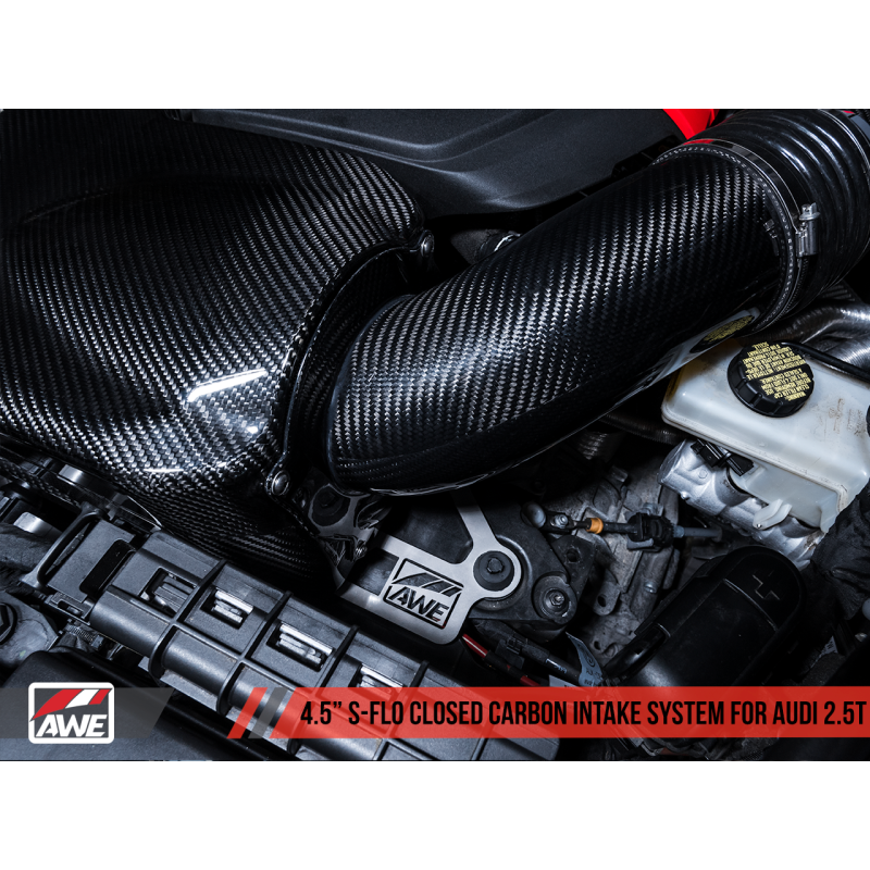 AWE Tuning Audi RS3 / TT RS S-FLO Closed Carbon Fiber Intake