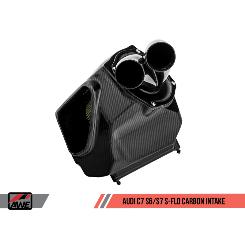 AWE Tuning Audi C7 S6 / S7 4.0T S-FLO Carbon Intake V2 - T1 Motorsports