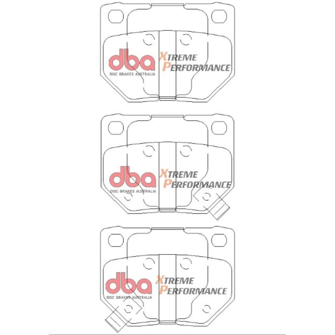 DBA 06-07 Subaru WRX XP650 Rear Brake Pads - T1 Motorsports