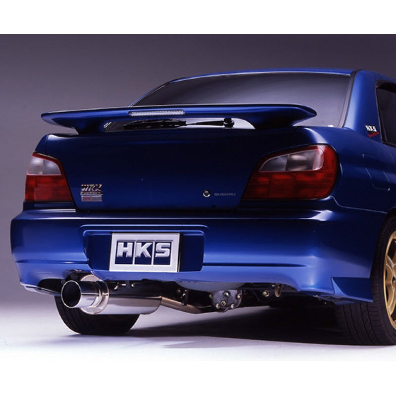 HKS Silent Hi-Power Exhaust System - Subaru WRX STI
