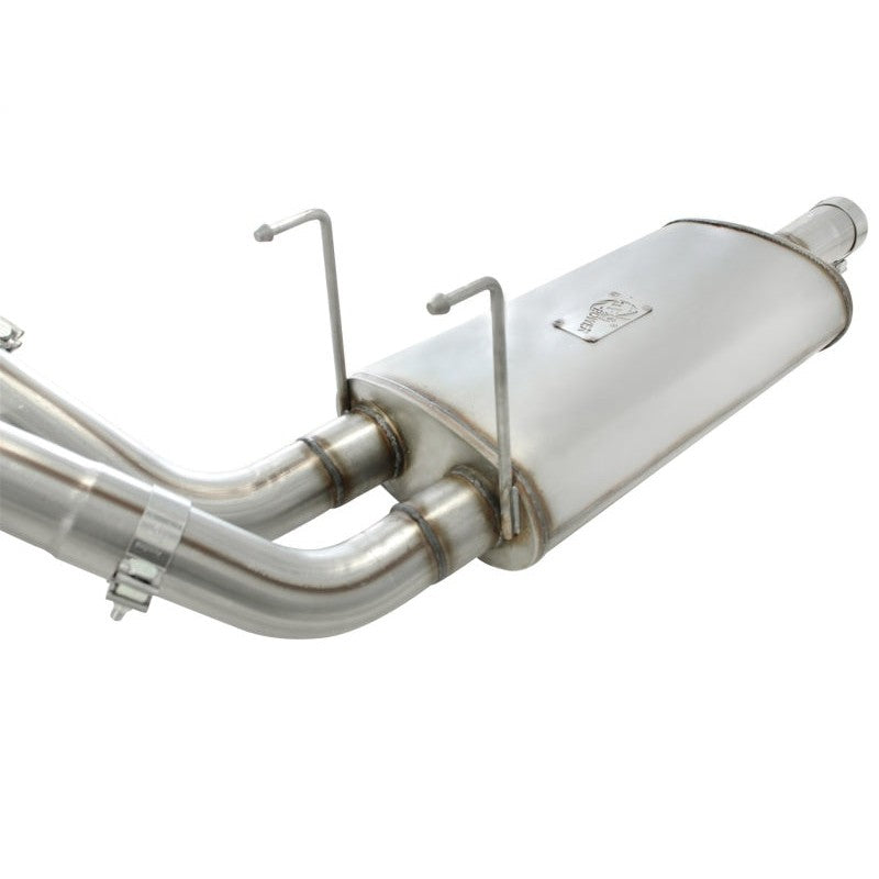aFe MACHForce XP Exhausts Cat-Back SS-409 EXH CB Dodge Ram 1500 5.7L HEMI 09-13 Glossed Black