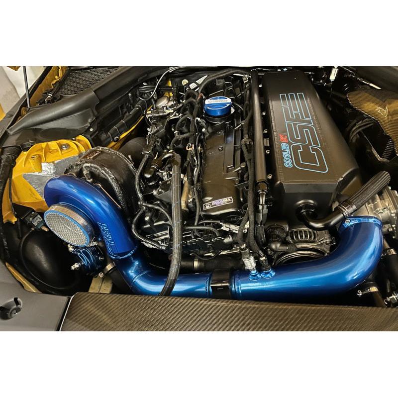 CSF Gen 2 B58 Race X Charge-Air-Cooler Manifold - Raw Billet Aluminum Finish