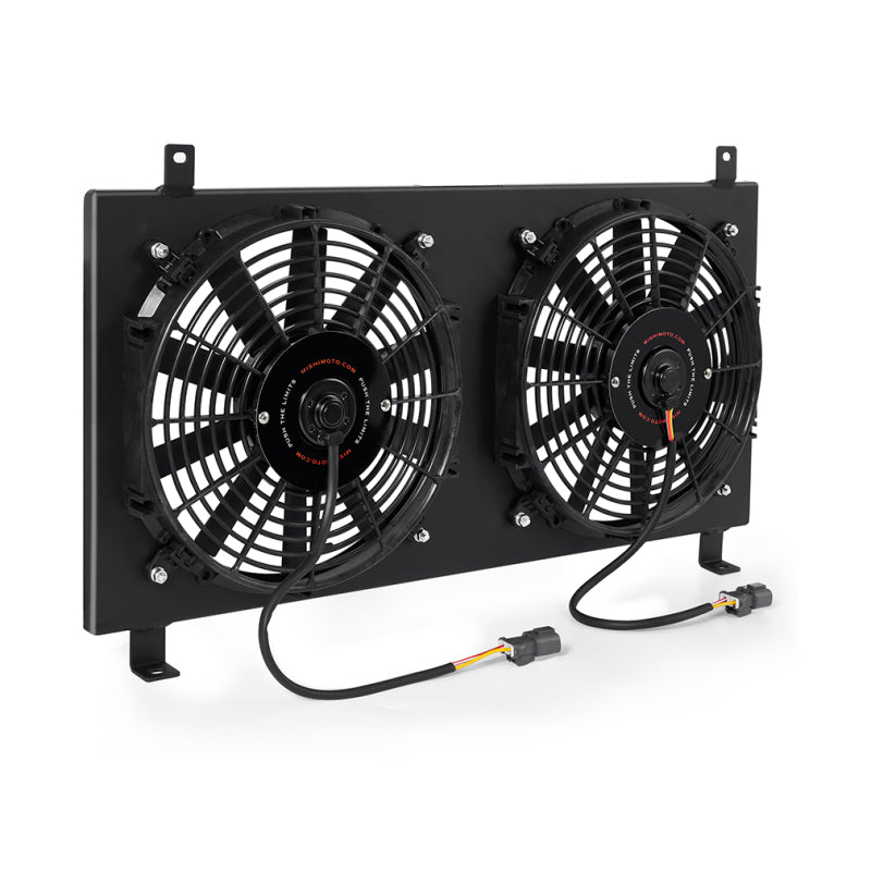 Mishimoto 02-06 Acura RSX Aluminum Fan Shroud Black - T1 Motorsports
