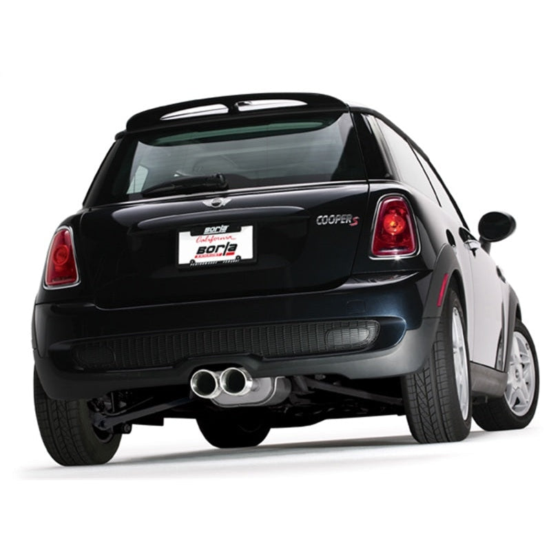 Borla 07-14 Mini Cooper S / Coupe S 1.6L Turbo FWD AT/MT Catback Exhaust - T1 Motorsports