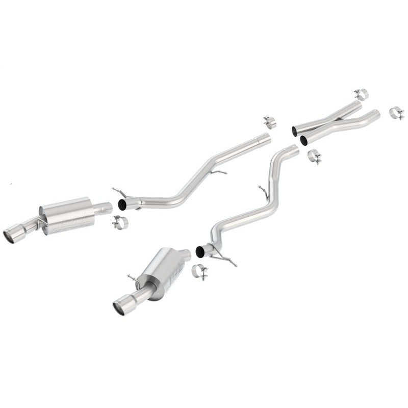 Borla 07-08 BMW 335i coupe/sedan aggressive catback exhaust system - T1 Motorsports