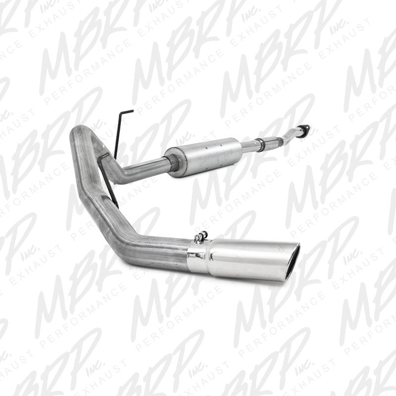 MBRP 11-12 Ford F150 3in Cat Back Single Side Exit Alum Exhaust System - T1 Motorsports