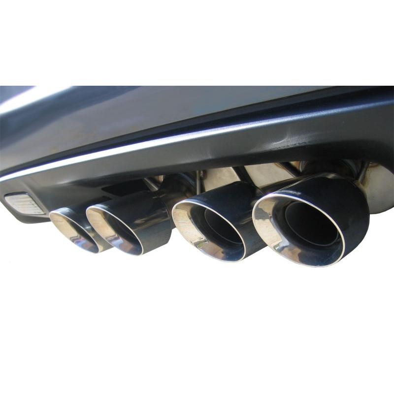 Corsa 12-13 Chevrolet Corvette C6 ZR1 Sport Cat-Back Dual Rear Exit w/ Twin 4.0in Pol Tips