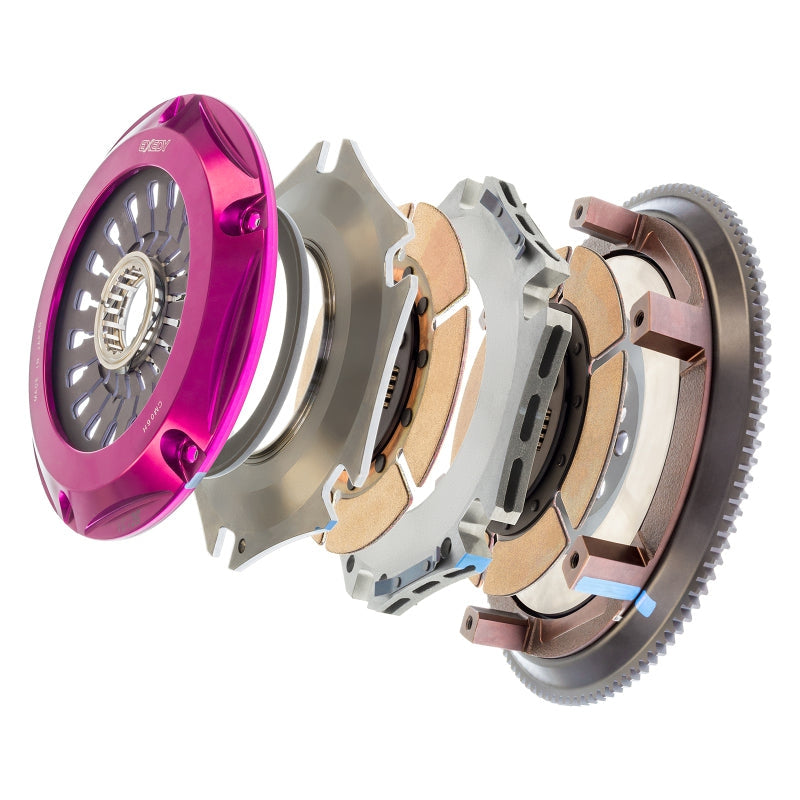 Exedy 1996-2006 Mitsubishi Lancer Evolution L4 Hyper Twin Cerametallic Clutch Sprung - T1 Motorsports