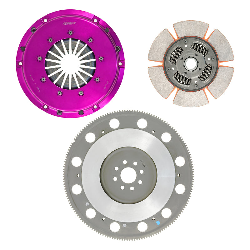 Exedy 96-14 Ford Mustang 4.6L/5.0L Hyper Single Sprung Center Disc Push Type Cover (Use w/FMAK101) - T1 Motorsports