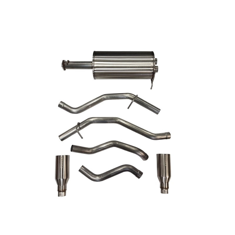 Corsa Sport Cat-Back Exhaust - Satin Polished Tips - 2019-2024 Ram 1500 5.7L