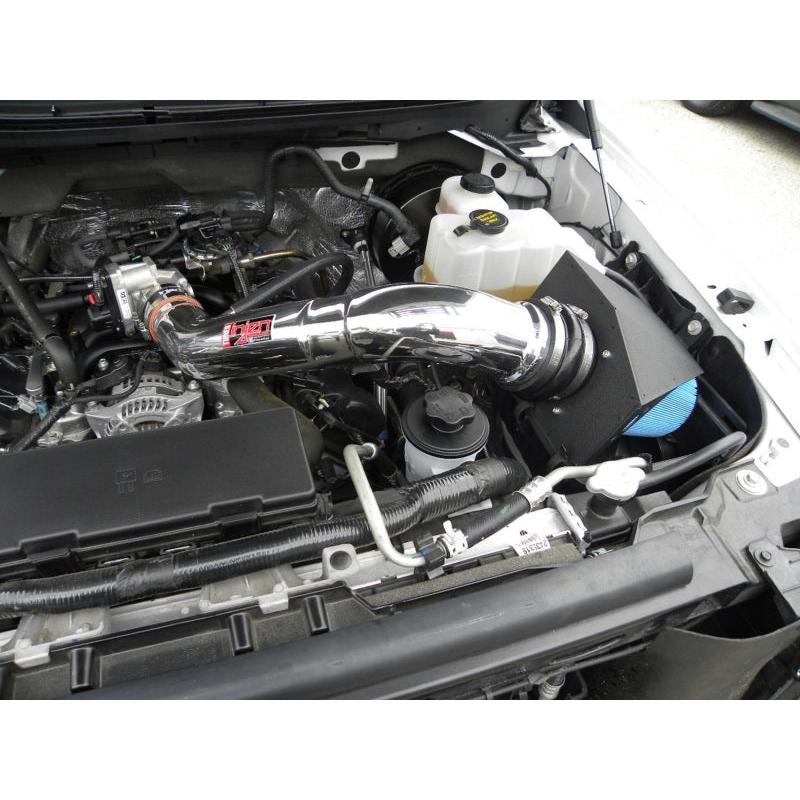 Injen 09-10 Ford F-150 2 valve V8 4.6L Wrinkle Black Power-Flow Air Intake System - T1 Motorsports