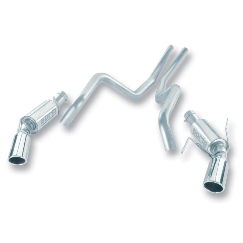 Borla S-Type Cat-Back Exhaust - 2005-2009 Ford Mustang GT