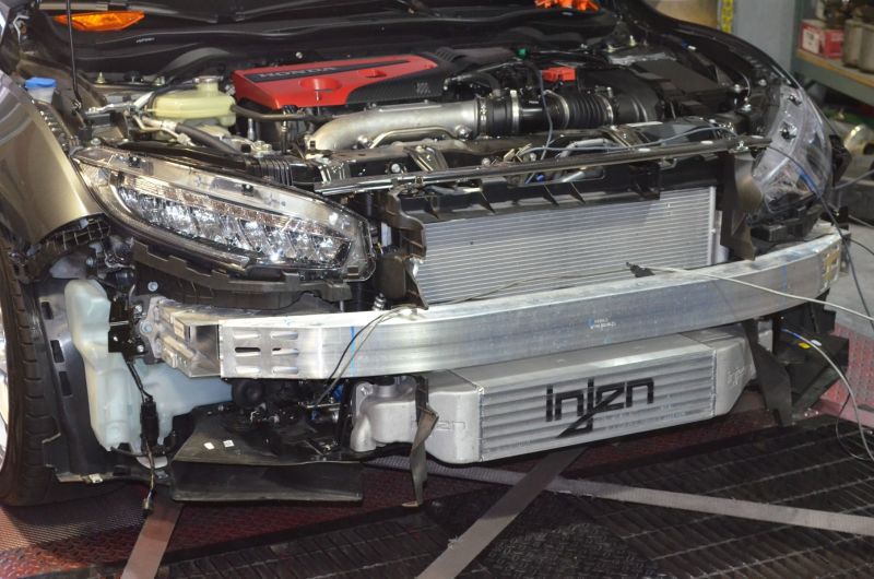 Injen 17-20 Honda Civic Type-R (FK8) I4 2.0L Bar and Plate Front Mount Intercooler - T1 Motorsports