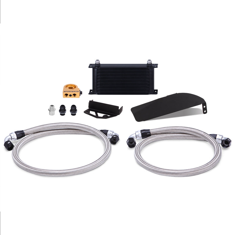 Mishimoto 2017+ Honda Civic Type R Direct Fit Oil Cooler Kit - Black - T1 Motorsports
