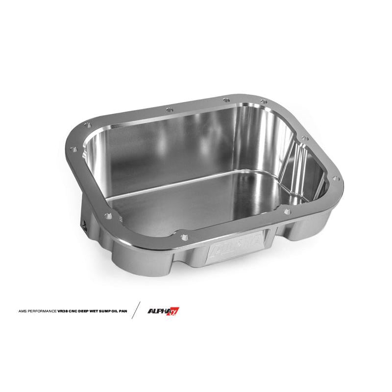 AMS Performance 09-11 Nissan GT-R (CBA) / 2012+ Nissan GT-R (DBA) Alpha CNC Billet VR38 Oil Pan
