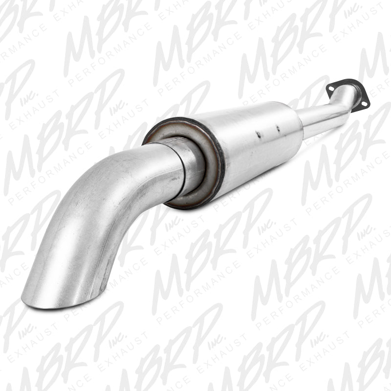 MBRP 11-12 Ford F-150 SVT Raptor 6.2L EC-SB/CC-SB 3.5in Cat Back Single Turn Down Alum Exhaust - T1 Motorsports