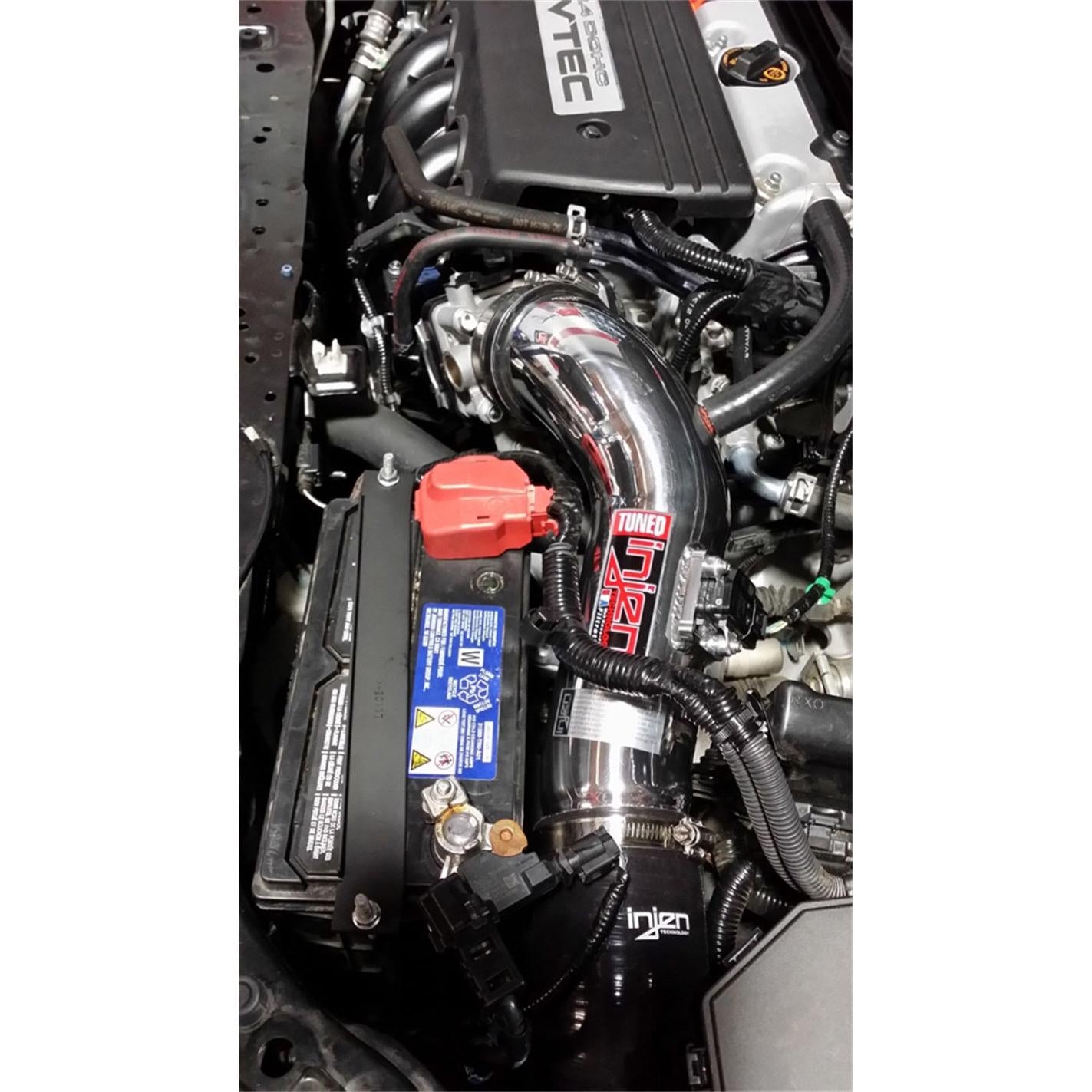 Injen 12-15 Honda Civic Si 9th Gen/13-15 Acura ILX 2.4L 4Cyl Polished True Cold Air Intake w/MR Tech - T1 Motorsports