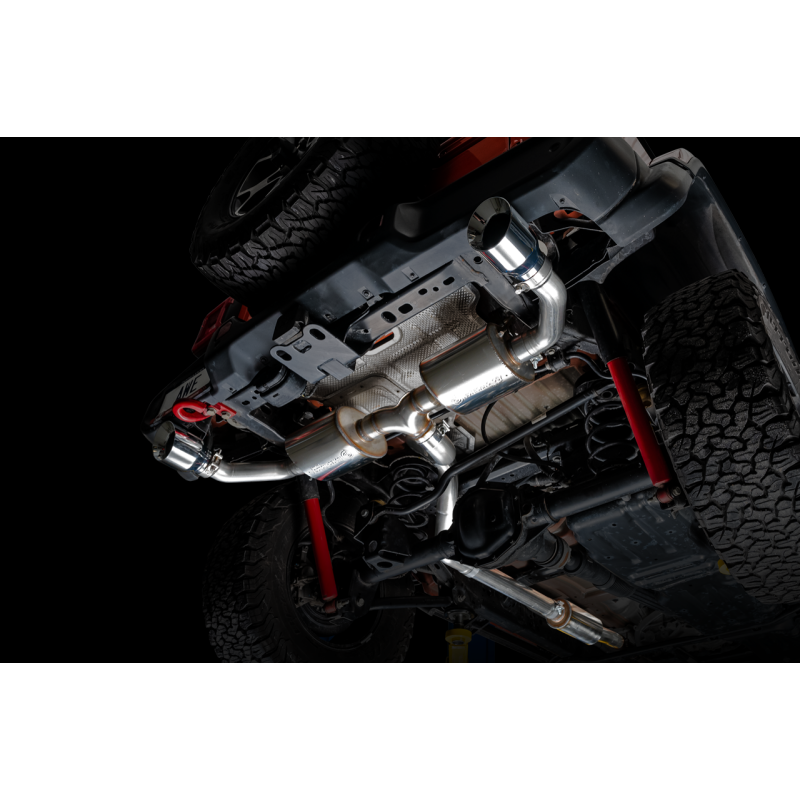 AWE Tuning 2018+ Jeep Wrangler JL/JLU Tread Edition Axle-Back Dual Exhaust - Chrome Silver Tips
