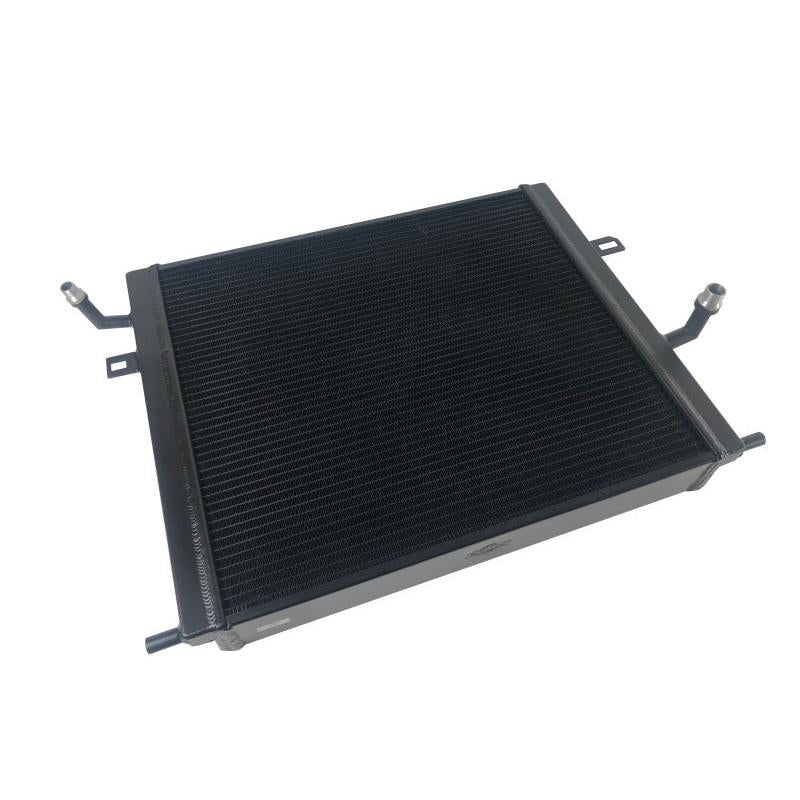 CSF BMW B58/B48 Front Mount Triple-Pass Heat Exchanger w/Rock Guard - Black - T1 Motorsports