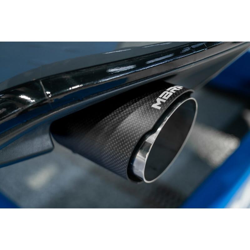 MBRP 19-21 VW Jetta GLI T304 SS 3in Cat-Back Dual Split Rear Exit Exhaust - Carbon Fiber Tips - T1 Motorsports