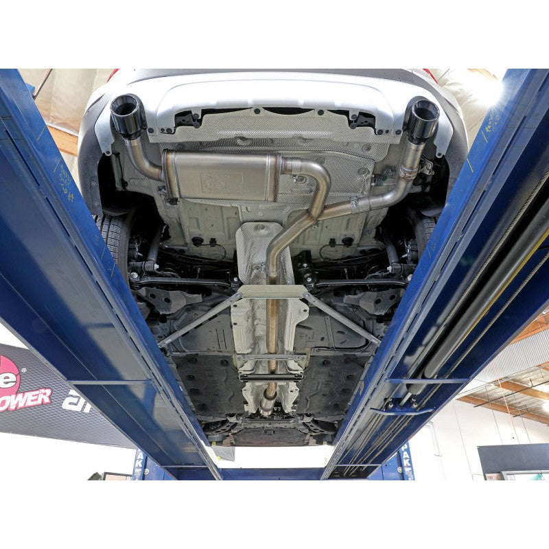 aFe MACH Force-Xp 3 to 2-1/2 IN SS Axle-Back Exhaust w/Polished Tip - 15-22 BMW X1