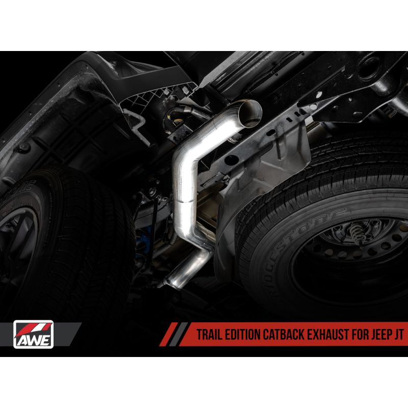 AWE Tuning 20-21 Jeep Gladiator JT 3.6L Trail Edition Cat-Back Exhaust