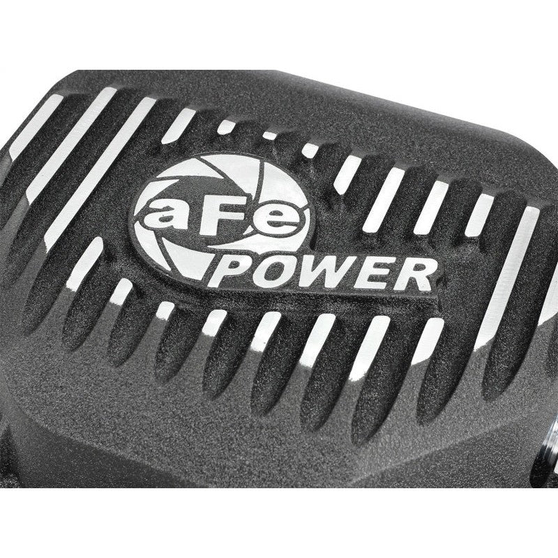 AFE Rear Differential Cover (Black Machined; Pro Series); Dodge/RAM 94-14 Corporate 9.25 (12-Bolt)