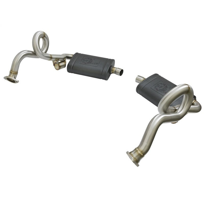 aFe MACHForce XP 13-15 Porsche Cayman S/Boxster S (981) H6-3.4L 2-2.5in. SS Cat-Back Exhaust System