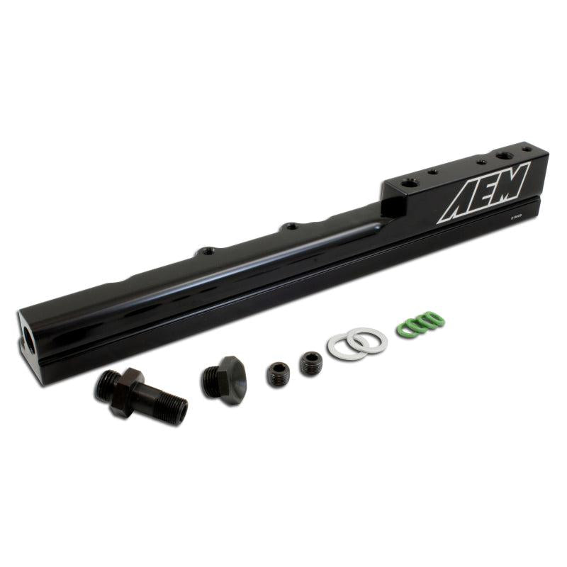 AEM 99-00 Honda Civic Si Black Fuel Rail - T1 Motorsports