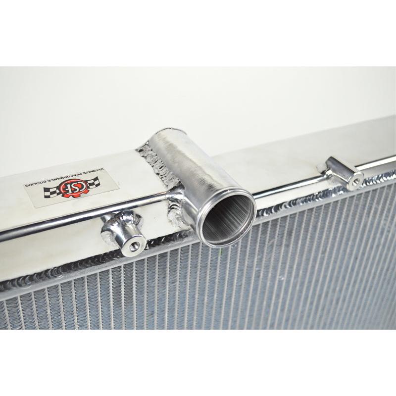 CSF 08-15 Subaru WRX/STI 2-Row Radiator w/Built-In Oil Cooler - T1 Motorsports