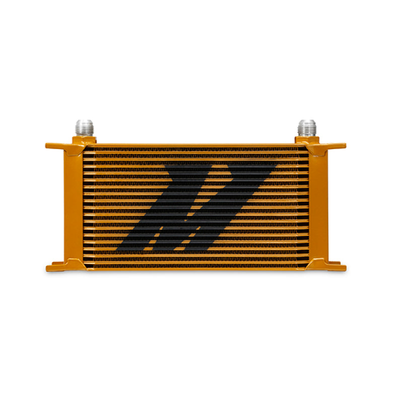 Mishimoto Universal 19 Row Oil Cooler - Gold - T1 Motorsports