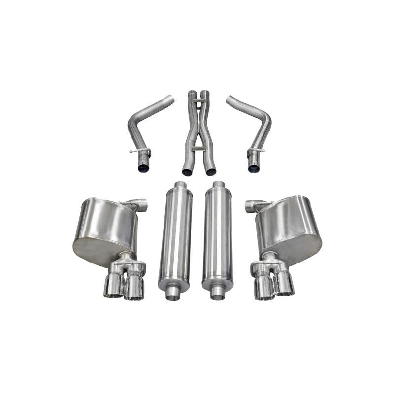 Corsa Sport Cat-Back Exhaust w/ Polished Tips -  2011-2014 Dodge Charger R/T 5.7L V8