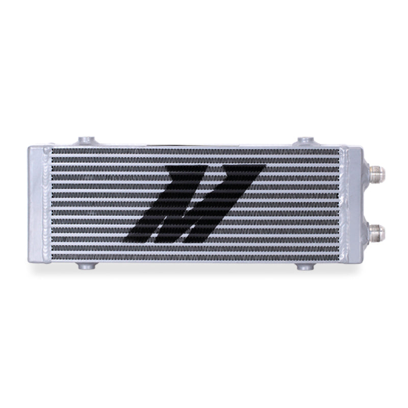 Mishimoto Universal Medium Bar and Plate Dual Pass Silver Oil Cooler - T1 Motorsports