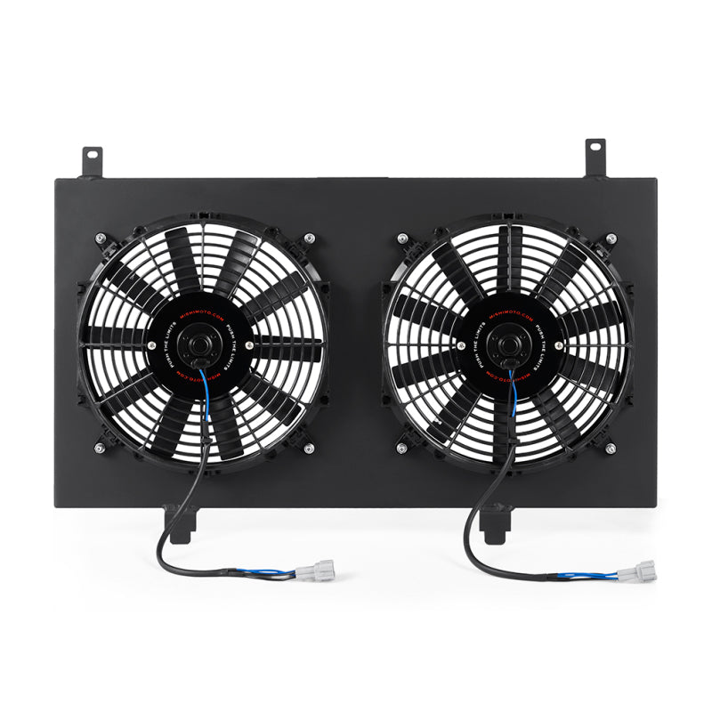 Mishimoto 03-06 Nissan 350Z Aluminum Fan Shroud Black - T1 Motorsports