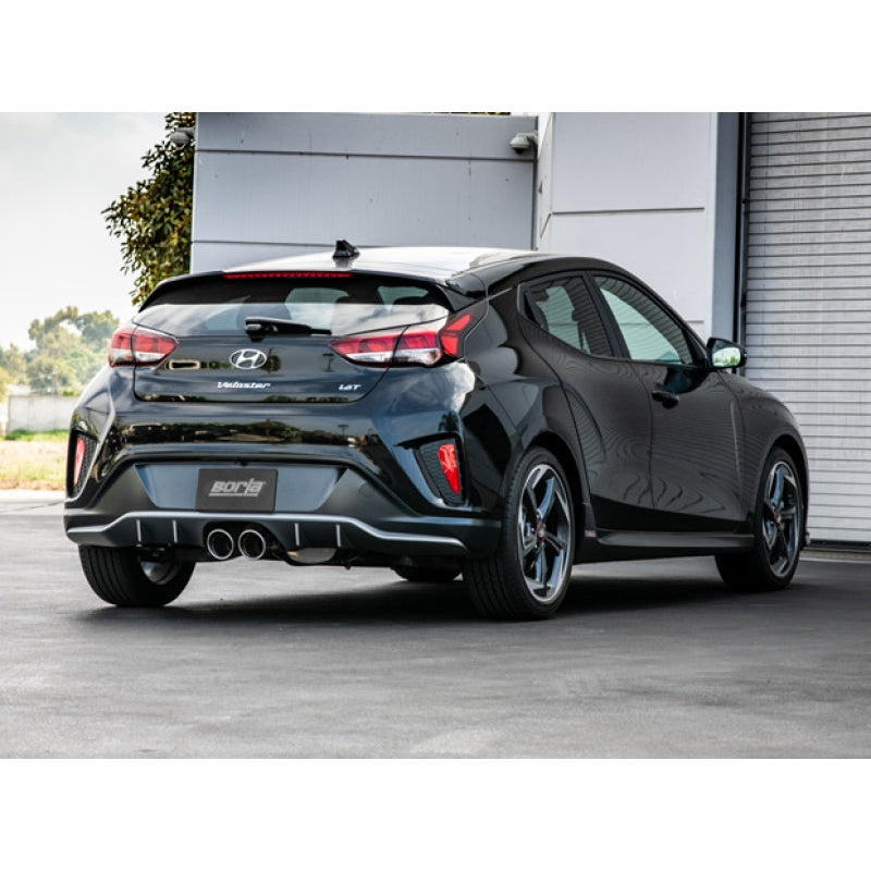 Borla 2019 Hyundai Veloster 1.6L FWD S-Type Exhaust (Rear Section Only) - T1 Motorsports