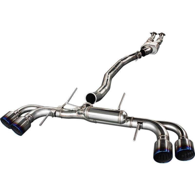 HKS Racing Muffler Exhaust w/ Silencer - Nissan R35 GT-R
