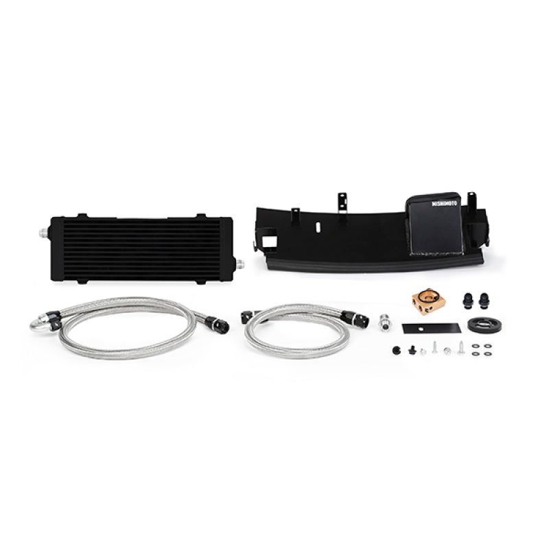 Mishimoto 2016+ Ford Focus RS Thermostatic Oil Cooler Kit - Black - T1 Motorsports
