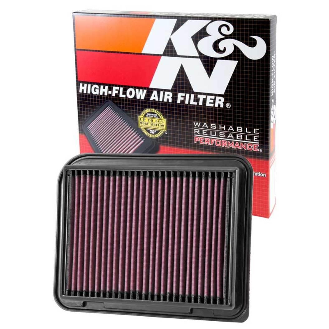 K&N Replacement Panel Air Filter for Mitsubishi 12-15 Outlander/12-14 ASX/13-14 Lancer