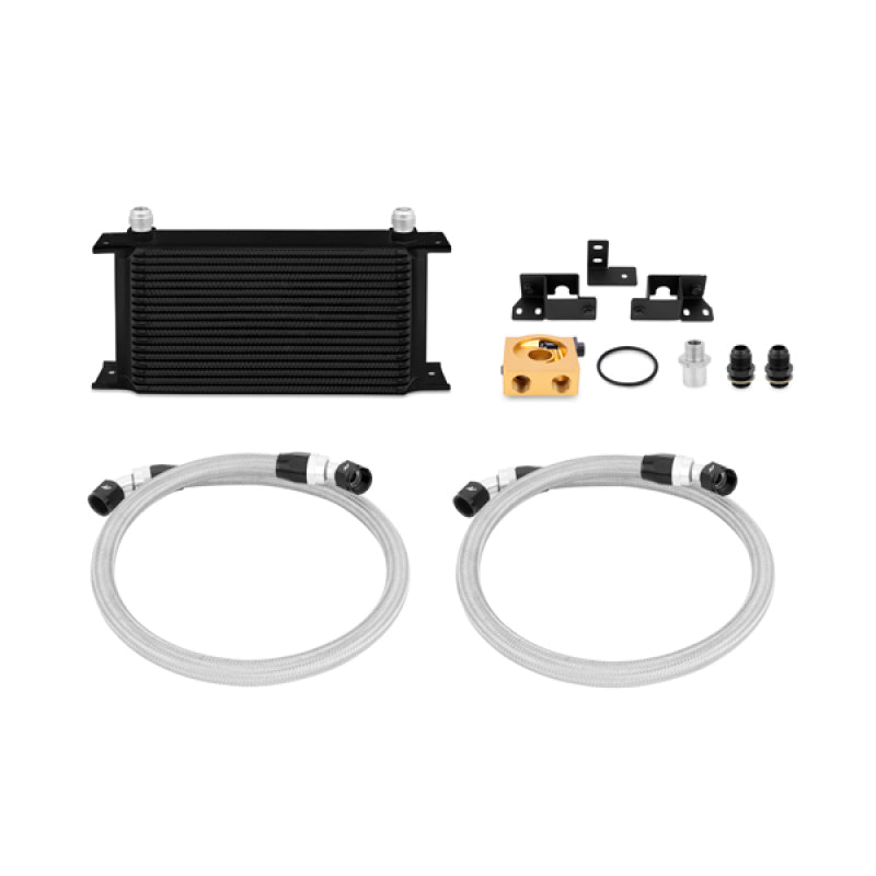 Mishimoto 07-11 Jeep Wrangler JK Oil Cooler Kit - Silver - T1 Motorsports
