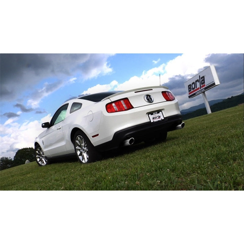 Borla 2011 Ford Mustang 3.7L 6cyl 6spd RWD SS S-Type Catback Exhaust - T1 Motorsports