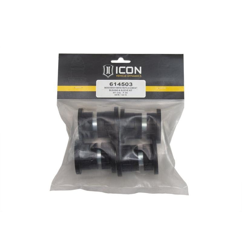ICON 98500 / 98501 / 98550 Replacement Bushing & Sleeve Kit - T1 Motorsports