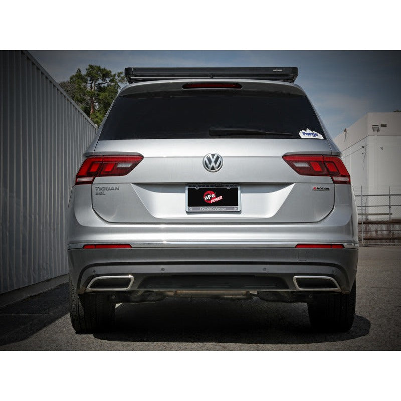 aFe MACH Force-Xp 3in - 2 1/2in SS Cat Back Exhaust System VW Tiguan 18-22 2.0- 110in Wheelbase